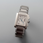 Cartier Tank Francaise Chronograph // 31752 // c.2000's