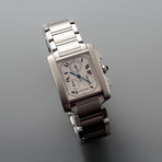 Cartier Tank Francaise Chronograph // 31752 // c.2000's