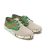 Maians // Sisto Combi Flecked Sole Sneaker // Green (Euro: 39)