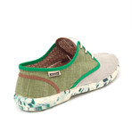Maians // Sisto Combi Flecked Sole Sneaker // Green (Euro: 39)