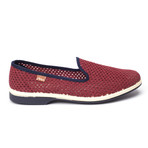 Maians // Sulpicio Rejilla Mesh Slip On // Burgundy (Euro: 39)