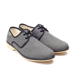 Calisto Clasico Canvas Derby // Grey + Black (Euro: 39)