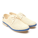 Maians // Calisto Rejilla Mesh Derby // Beige + Blue (Euro: 42)