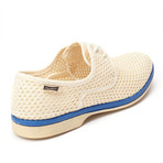 Maians // Calisto Rejilla Mesh Derby // Beige + Blue (Euro: 42)