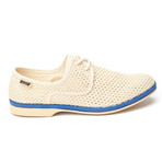 Maians // Calisto Rejilla Mesh Derby // Beige + Blue (Euro: 42)