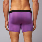 2-Pack Skull Boxer Brief // Black + Purple (S)