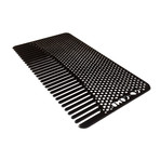 Fine Tooth Mesh Comb (Matte Black)