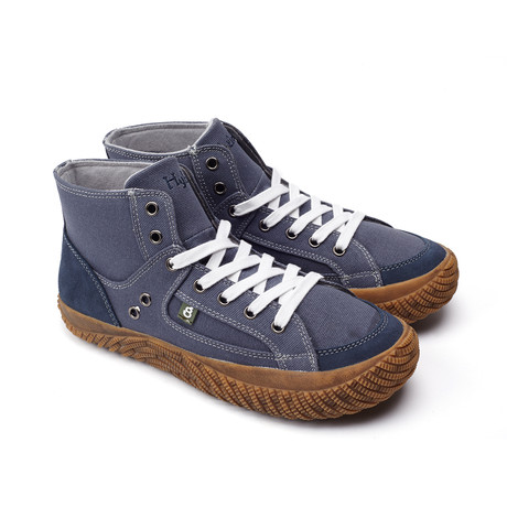 Fearless Canvas High-Top Sneaker // Navy (US: 7)