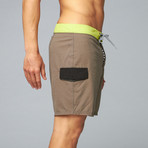 Tavik // Asteroids Boardshort // Charcoal (28)