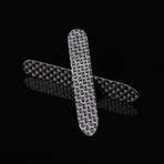 Carbon Fiber Collar Stay // Black (2.5" L)