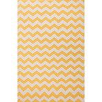 Geometric Pattern Rug // Lemon & Ivory (3.6'L X 5.6'W)