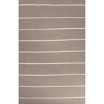 Coastal Shores Area Rug // Gray + Ivory (2'L x 3'W)