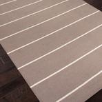 Coastal Shores Area Rug // Gray + Ivory (2'L x 3'W)