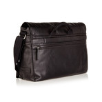 Contrast Leather Bag