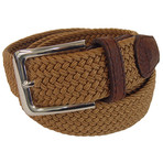 Woven Belt // Tan (M/L)
