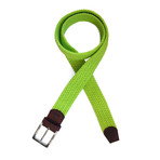 Woven Belt // Lime (M/L)