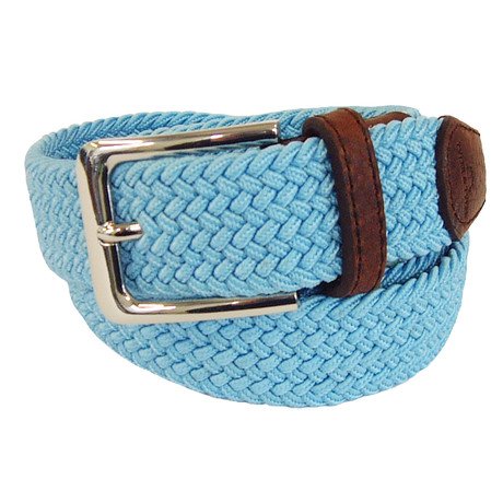 Woven Belt // Light Blue (S/M)