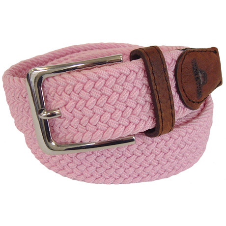 Woven Belt // Pink (S/M)