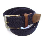 Woven Belt // Navy (M/L)