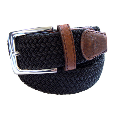 Woven Belt // Black (S/M)