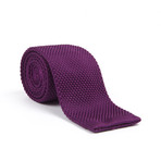 Knit Tie // Violet