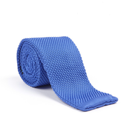 Knit Tie // Royal Blue