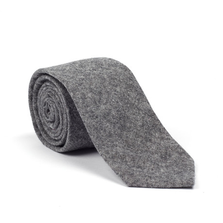 Cotton Tie // Charcoal