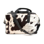 Hugo Cowhide Leather Overnight Bag