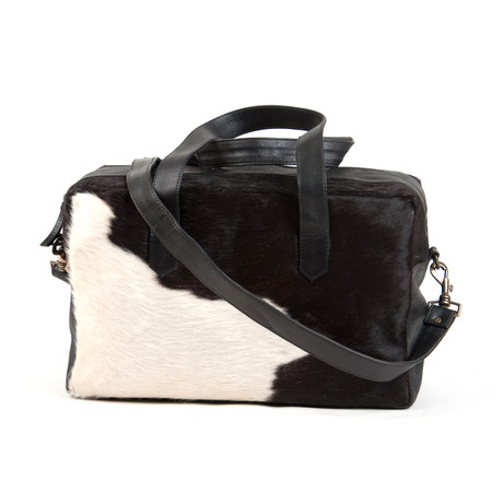 Holt Cowhide Leather Overnight Bag