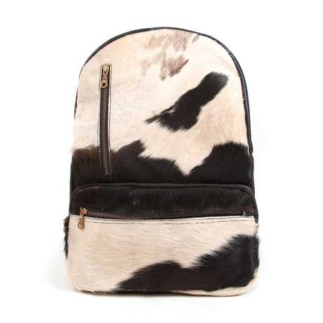 Donato Cowhide Leather Backpack