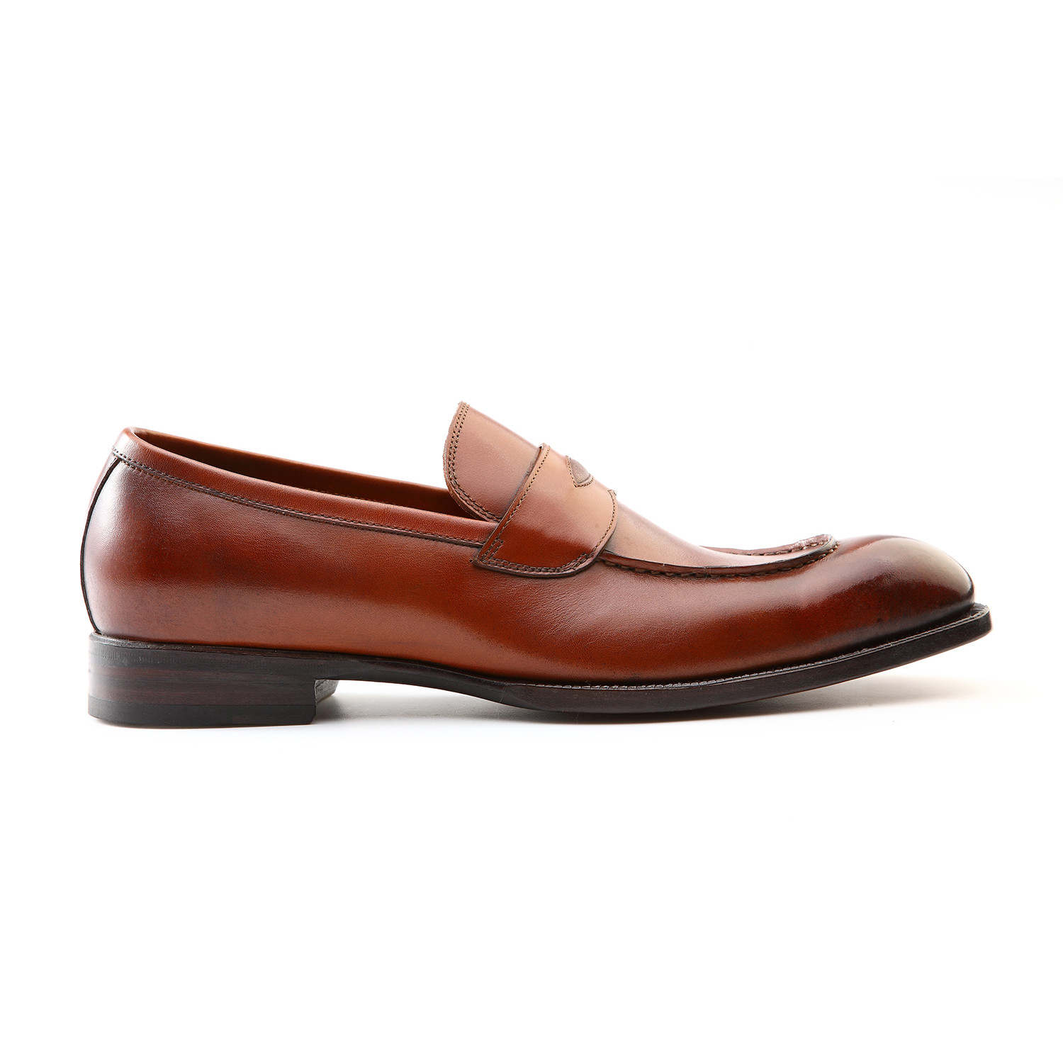 Philip Classic Penny Loafer // Brown (Euro: 41) - Handmade Brogues ...