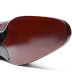 Roger Full Brogue Cap-Toe Lace-Up Derby Shoe // Dark Brown (Euro: 43)