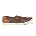 Track Leather Slip-On // Brown (US: 7)