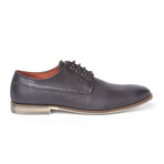 Weave Lace-Up Leather Derby // Black (US: 8.5)