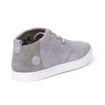 Ample Suede Mid-Top Sneaker // Silver (US: 11)