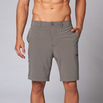 Hybrid Cargo Swim Short // Cement (28)