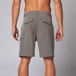 Hybrid Cargo Swim Short // Cement (28)