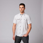 Sikil Button Down Shirt // Grey (L)