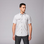 Sikil Button Down Shirt // Grey (2XL)