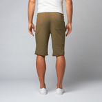 Fiqin Sweat Short // Army Green (S)