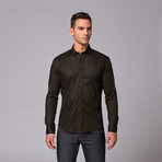 Myn Classic Button Up Shirt // Black (M)