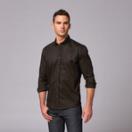 Myn Classic Button Up Shirt // Black (2XL)
