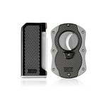 Monza Lighter + Cut Giftset // Silver