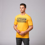 Alpha Durable T-Shirt // Marigold + Navy Ink (M)