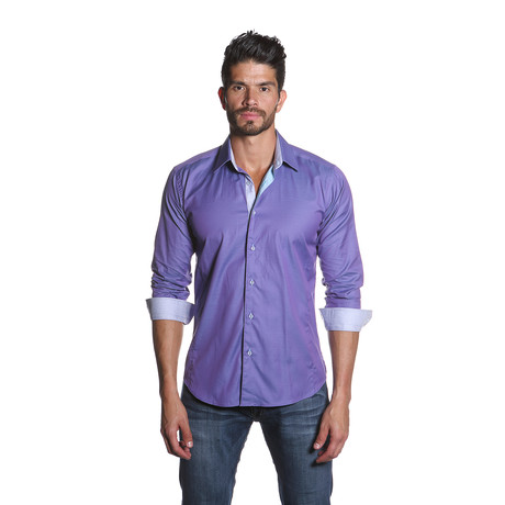 CGY Button-Up // Purple (S)