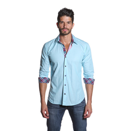 CGY Button-Up // Turquoise (S)