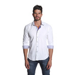 CGY Button-Up // White Diamond Jacquard (S)