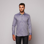 VAN Button-Up // Grey + Green (L)