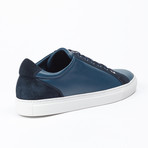 Cipher // Alpha Leather Low-Top // Deep Marine (Euro: 42)