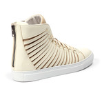 Radial Leather High-Top // Putty (Euro: 43)